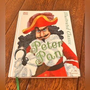 Peter Pan Illustrated Classic Book by J. M. Barre